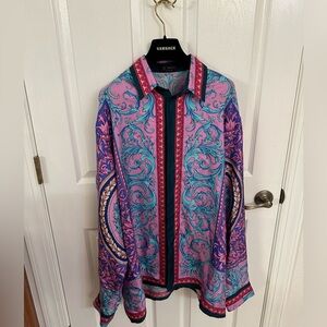 Versace silk shirt